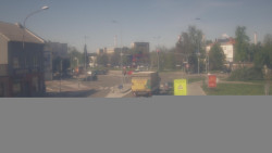 Křižovatka ulic Komenského a Velké Novosady