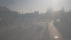 Křižovatka ulic Komenského a Velké Novosady