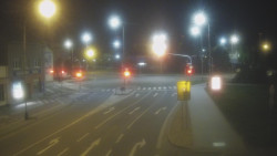 Křižovatka ulic Komenského a Velké Novosady