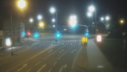 Křižovatka ulic Komenského a Velké Novosady