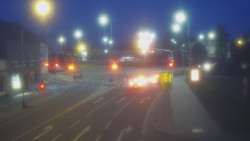 Křižovatka ulic Komenského a Velké Novosady