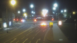 Křižovatka ulic Komenského a Velké Novosady