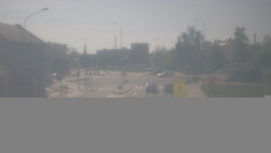 Křižovatka ulic Komenského a Velké Novosady