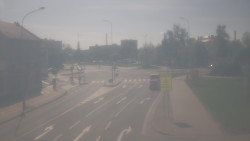 Křižovatka ulic Komenského a Velké Novosady