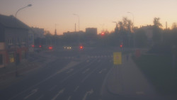 Křižovatka ulic Komenského a Velké Novosady