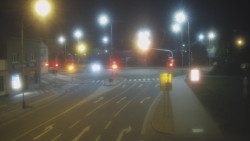 Křižovatka ulic Komenského a Velké Novosady