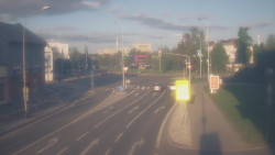 Křižovatka ulic Komenského a Velké Novosady