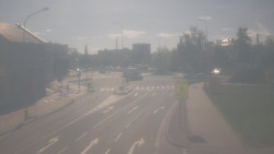 Křižovatka ulic Komenského a Velké Novosady