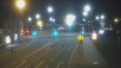 Křižovatka ulic Komenského a Velké Novosady