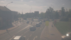 Křižovatka ulic Komenského a Velké Novosady