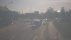 Křižovatka ulic Komenského a Velké Novosady