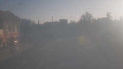 Křižovatka ulic Komenského a Velké Novosady