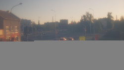 Křižovatka ulic Komenského a Velké Novosady