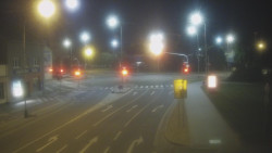 Křižovatka ulic Komenského a Velké Novosady