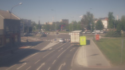 Křižovatka ulic Komenského a Velké Novosady