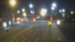 Křižovatka ulic Komenského a Velké Novosady