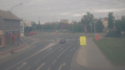 Křižovatka ulic Komenského a Velké Novosady
