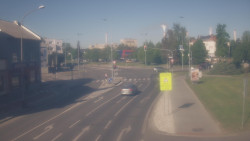 Křižovatka ulic Komenského a Velké Novosady