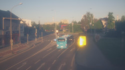 Křižovatka ulic Komenského a Velké Novosady