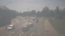 Křižovatka ulic Komenského a Velké Novosady