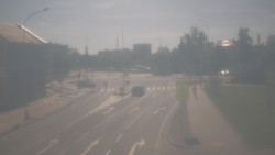 Křižovatka ulic Komenského a Velké Novosady