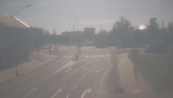 Křižovatka ulic Komenského a Velké Novosady