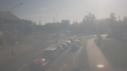 Křižovatka ulic Komenského a Velké Novosady