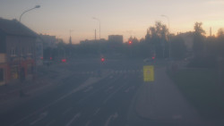 Křižovatka ulic Komenského a Velké Novosady