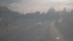 Křižovatka ulic Komenského a Velké Novosady