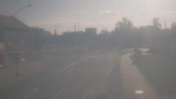 Křižovatka ulic Komenského a Velké Novosady