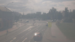 Křižovatka ulic Komenského a Velké Novosady