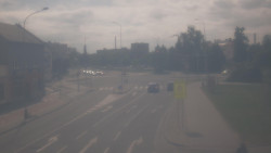 Křižovatka ulic Komenského a Velké Novosady