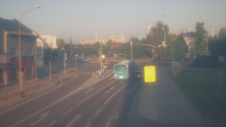 Křižovatka ulic Komenského a Velké Novosady