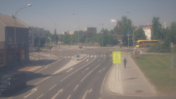 Křižovatka ulic Komenského a Velké Novosady