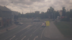 Křižovatka ulic Komenského a Velké Novosady
