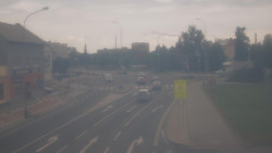Křižovatka ulic Komenského a Velké Novosady