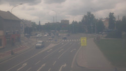Křižovatka ulic Komenského a Velké Novosady
