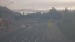 Křižovatka ulic Komenského a Velké Novosady