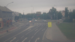 Křižovatka ulic Komenského a Velké Novosady