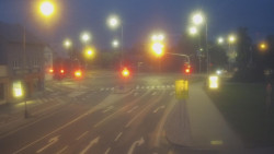 Křižovatka ulic Komenského a Velké Novosady