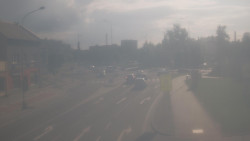 Křižovatka ulic Komenského a Velké Novosady