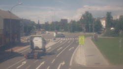 Křižovatka ulic Komenského a Velké Novosady