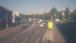 Křižovatka ulic Komenského a Velké Novosady