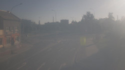 Křižovatka ulic Komenského a Velké Novosady