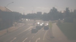 Křižovatka ulic Komenského a Velké Novosady
