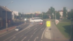 Křižovatka ulic Komenského a Velké Novosady