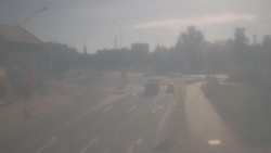 Křižovatka ulic Komenského a Velké Novosady