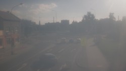 Křižovatka ulic Komenského a Velké Novosady