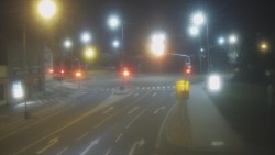 Křižovatka ulic Komenského a Velké Novosady