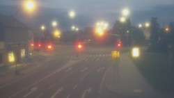 Křižovatka ulic Komenského a Velké Novosady